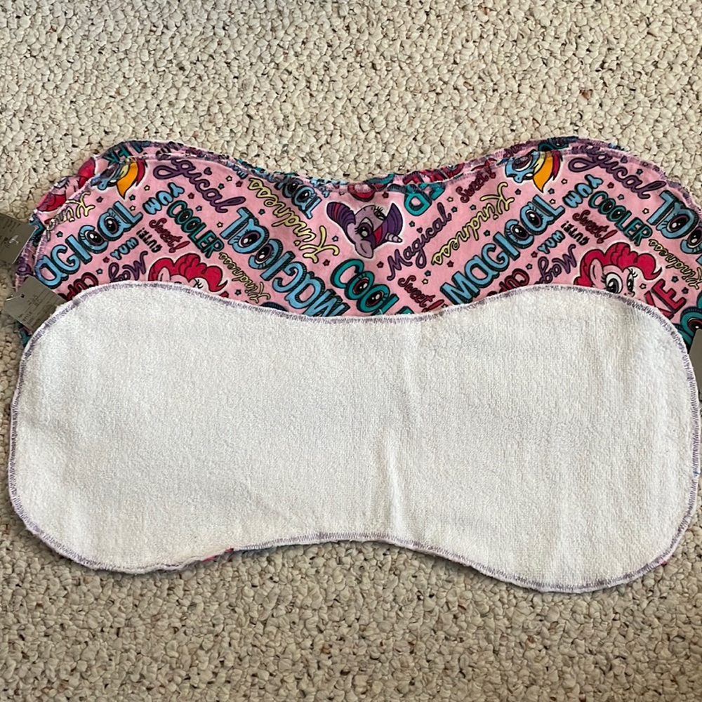 Handmade burp cloths